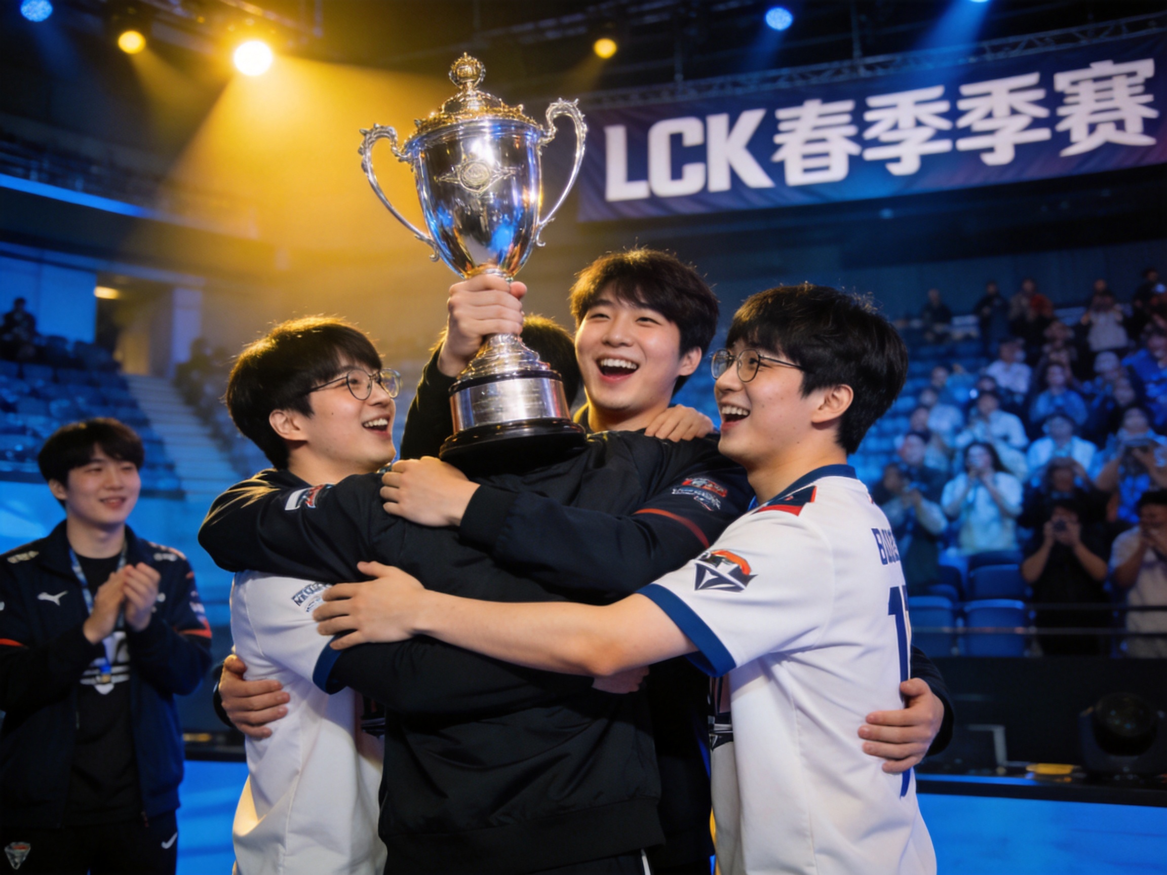 LCK春季赛 T1横扫GEN 夺冠
